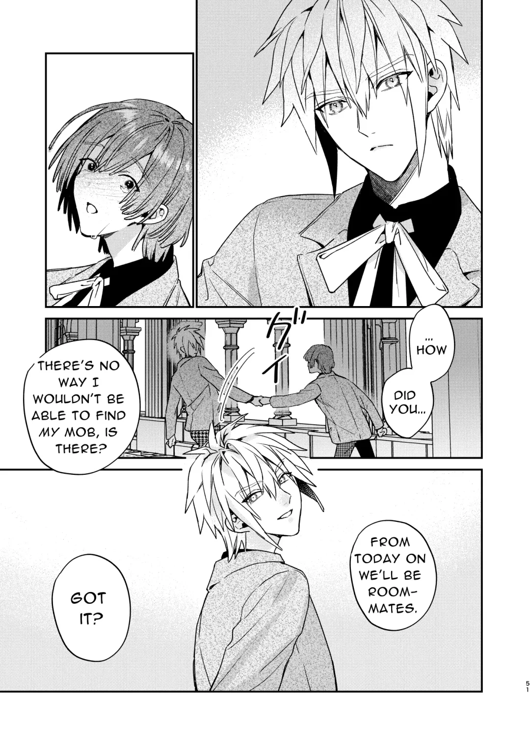[Oova Akiru] Tensei Mob wa BL-gee no Sekai de Hamerare Kouryakusaremashita!? 3 | Sex with the Love Interest! But I'm an NPC! 3 Fhentai - Page 51