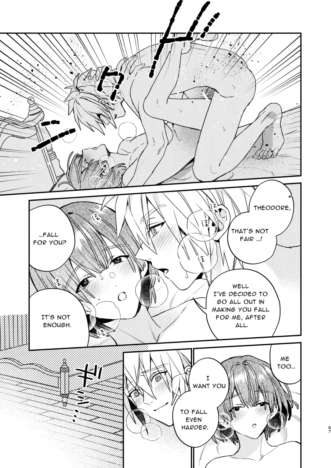 [Oova Akiru] Tensei Mob wa BL-gee no Sekai de Hamerare Kouryakusaremashita!? 3 | Sex with the Love Interest! But I'm an NPC! 3 Fhentai - Page 67