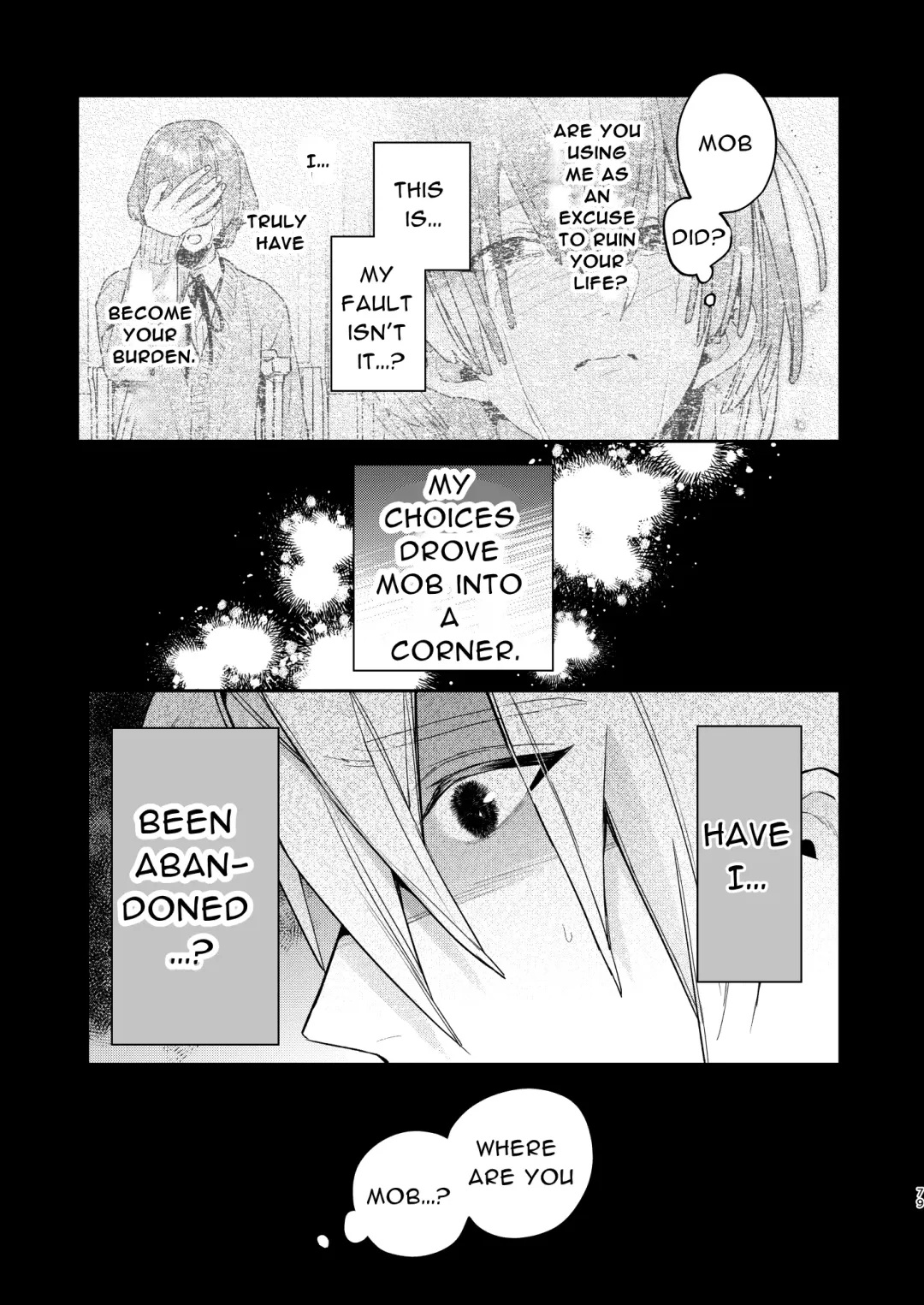 [Oova Akiru] Tensei Mob wa BL-gee no Sekai de Hamerare Kouryakusaremashita!? 3 | Sex with the Love Interest! But I'm an NPC! 3 Fhentai - Page 79
