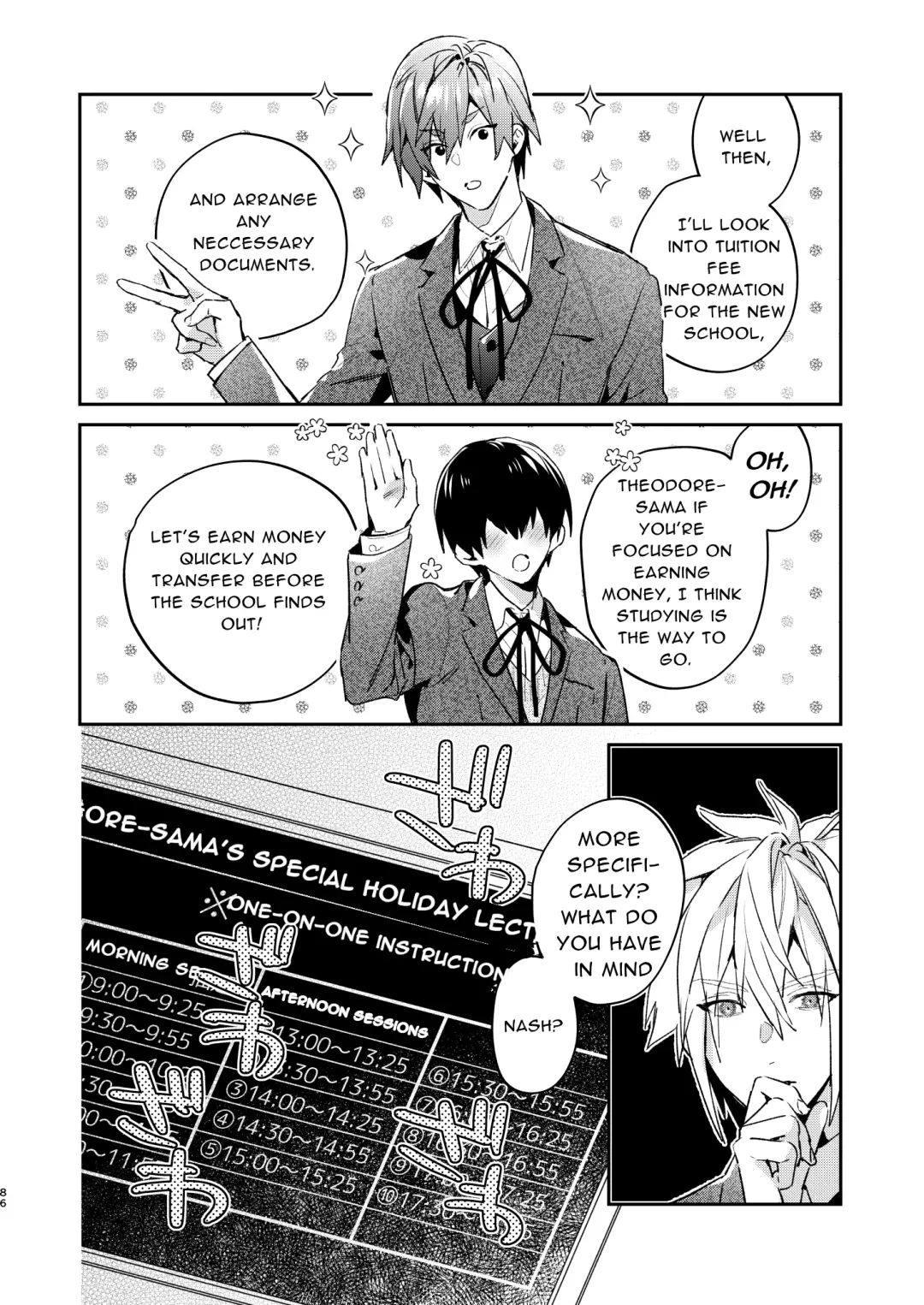 [Oova Akiru] Tensei Mob wa BL-gee no Sekai de Hamerare Kouryakusaremashita!? 3 | Sex with the Love Interest! But I'm an NPC! 3 Fhentai - Page 86