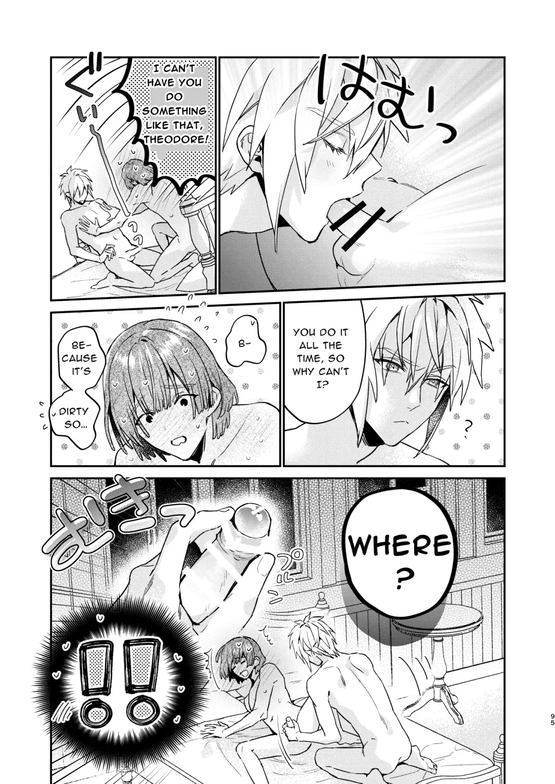 [Oova Akiru] Tensei Mob wa BL-gee no Sekai de Hamerare Kouryakusaremashita!? 3 | Sex with the Love Interest! But I'm an NPC! 3 Fhentai - Page 95