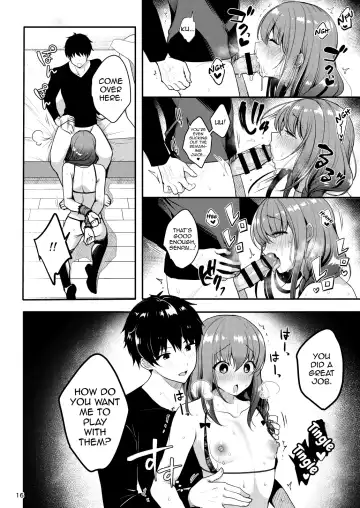 [Menoko] Senpai no Oppai ~Gaman Hen~ Fhentai - Page 18