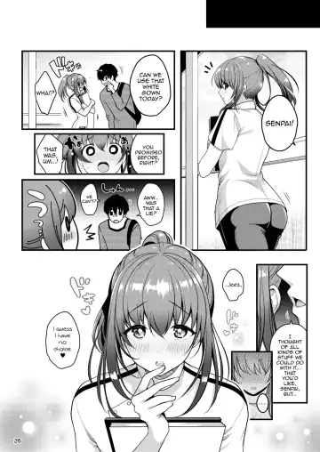 [Menoko] Senpai no Oppai ~Gaman Hen~ Fhentai - Page 28
