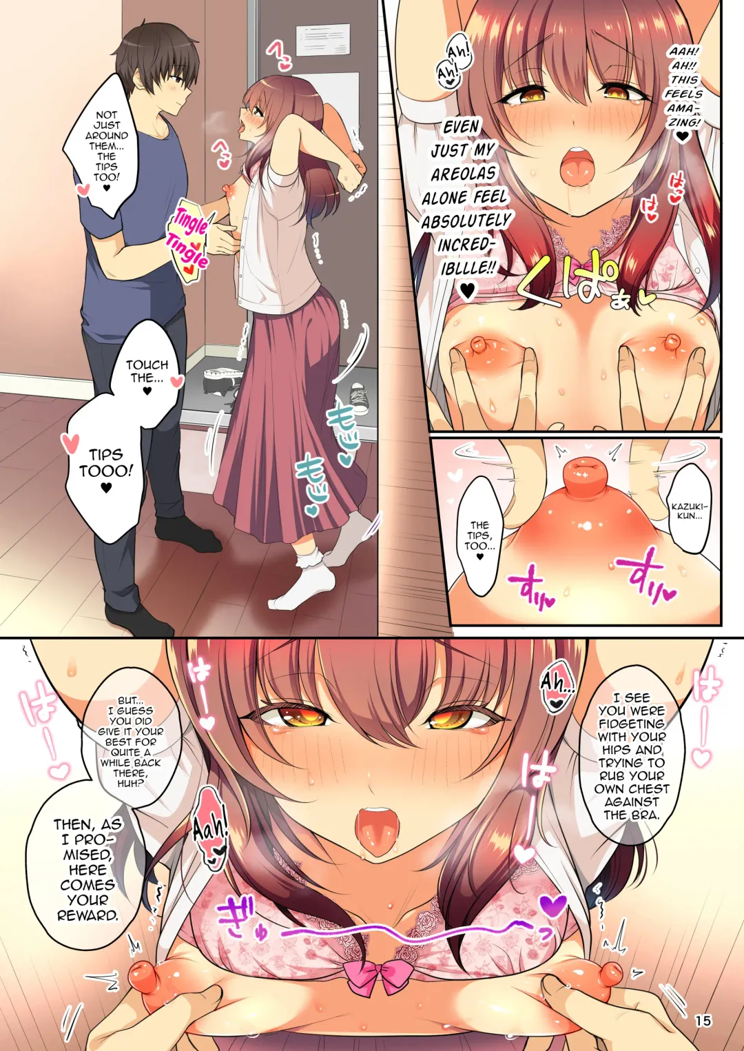 [Menoko] Senpai no Oppai ~Josou Date Hen~ Fhentai - Page 16