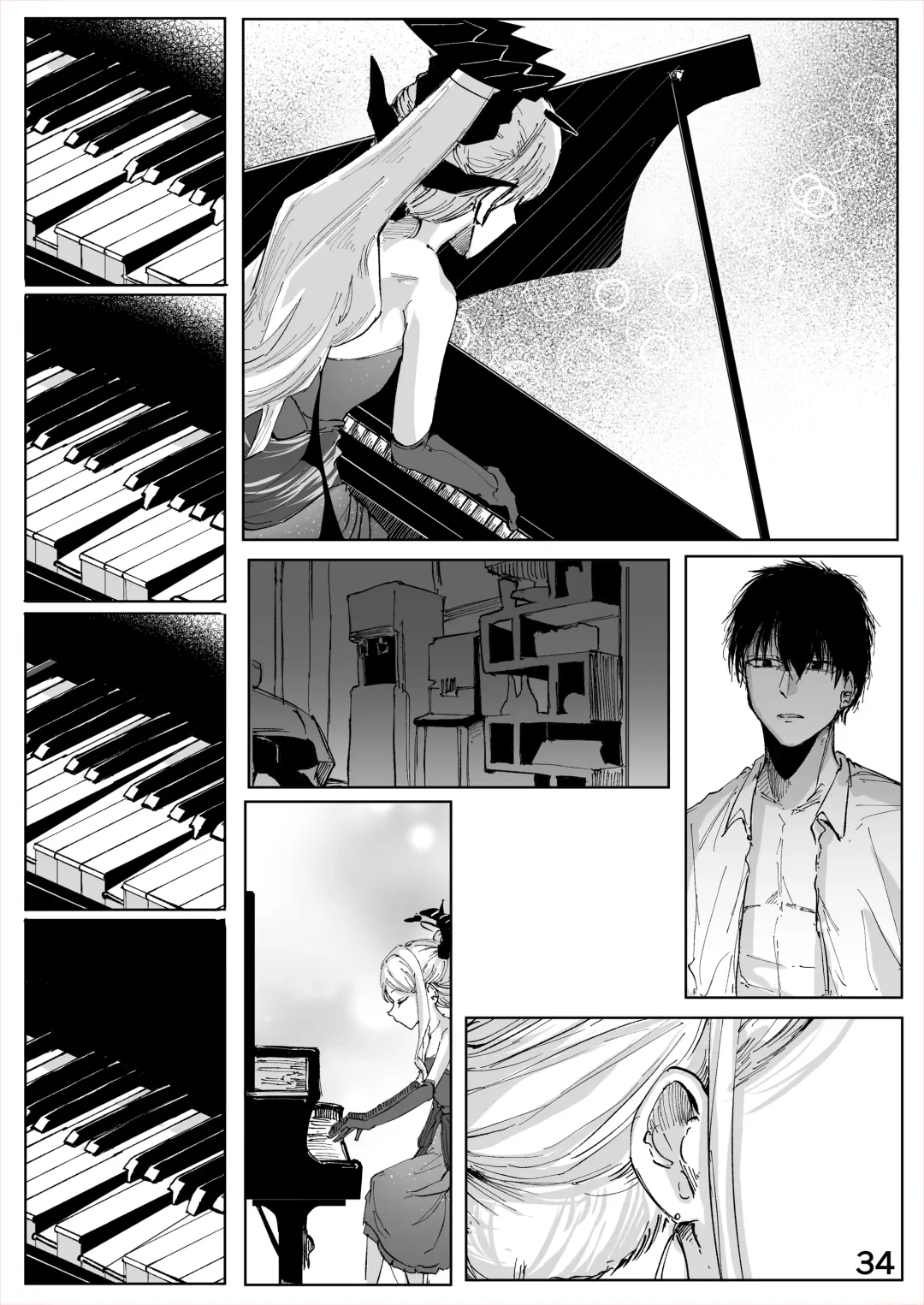 Shiramaku, Yoru o Kakushite - Then, The Story Ends. Fhentai - Page 35