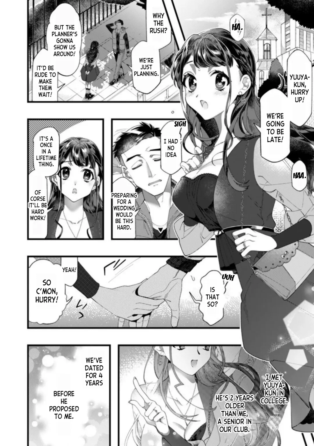 [Hikaru] Dame, Sore Ijou Fukaku Irenaide! Kekkon Shikijou de Otto no Yuujin to Fudoui SEX 1 Fhentai.net - Page 2