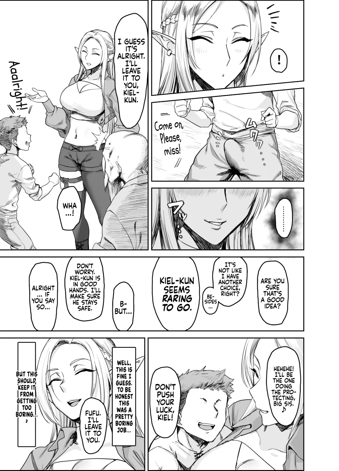 Chotto "Taikutsu" datta node...... | Since it Seemed a bit "Boring"… Fhentai - Page 7