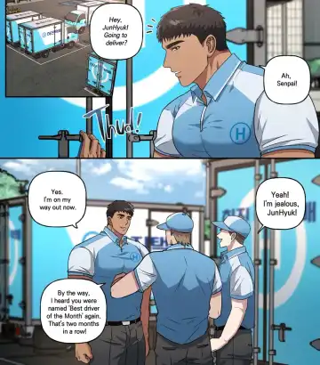 [Ddugyu] JunHyuk's Job Paradise - Delivery Driver Fhentai - Page 38