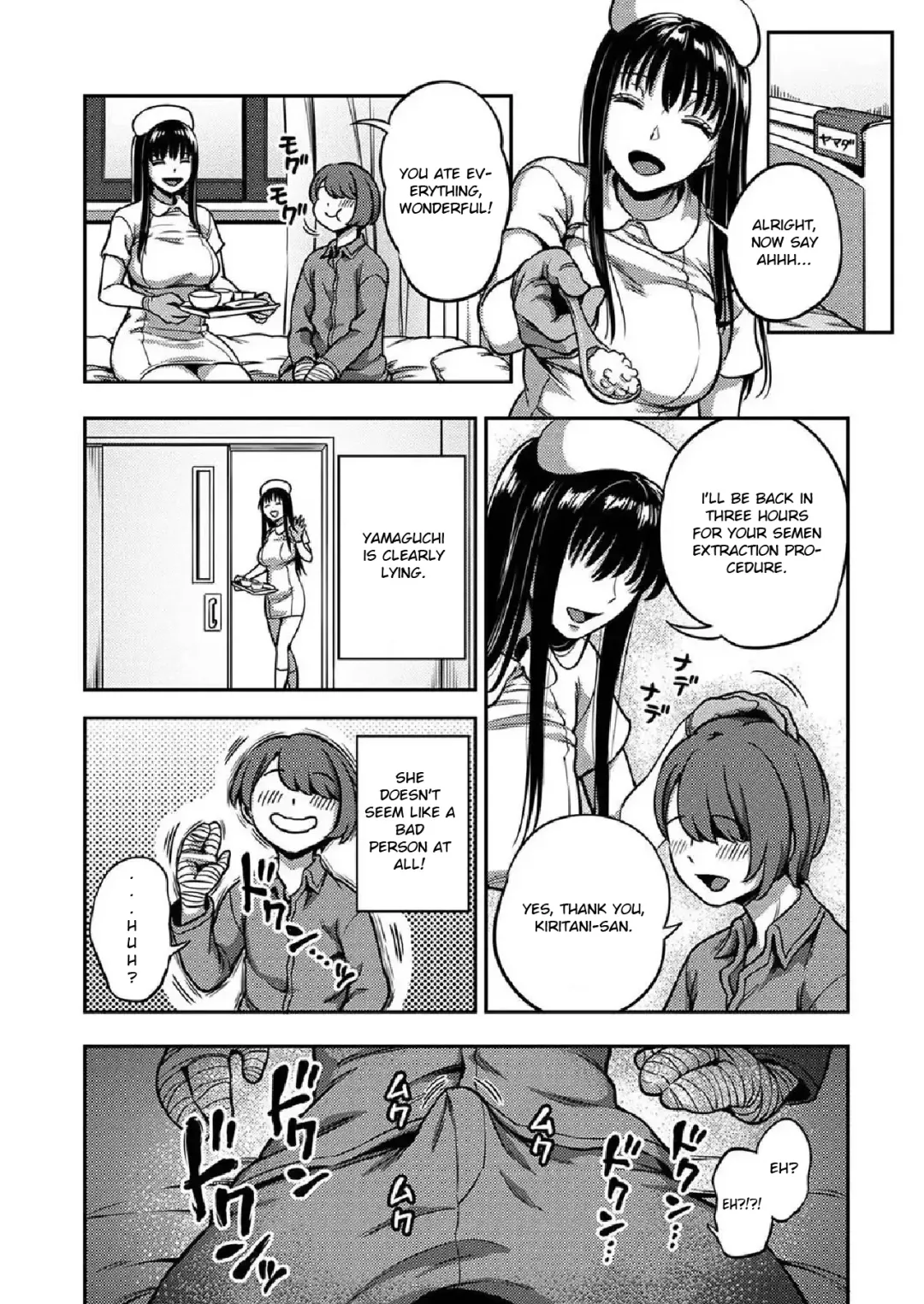 [Kameyama Shiruko] Sakusei Byoutou ~Seikaku Saiaku no Nurse shika Inai Byouin de Shasei Kanri Seikatsu~ Ch. 7 | Life in a Hospital With Only the Worst Nurses! Ch. 7 Fhentai - Page 19