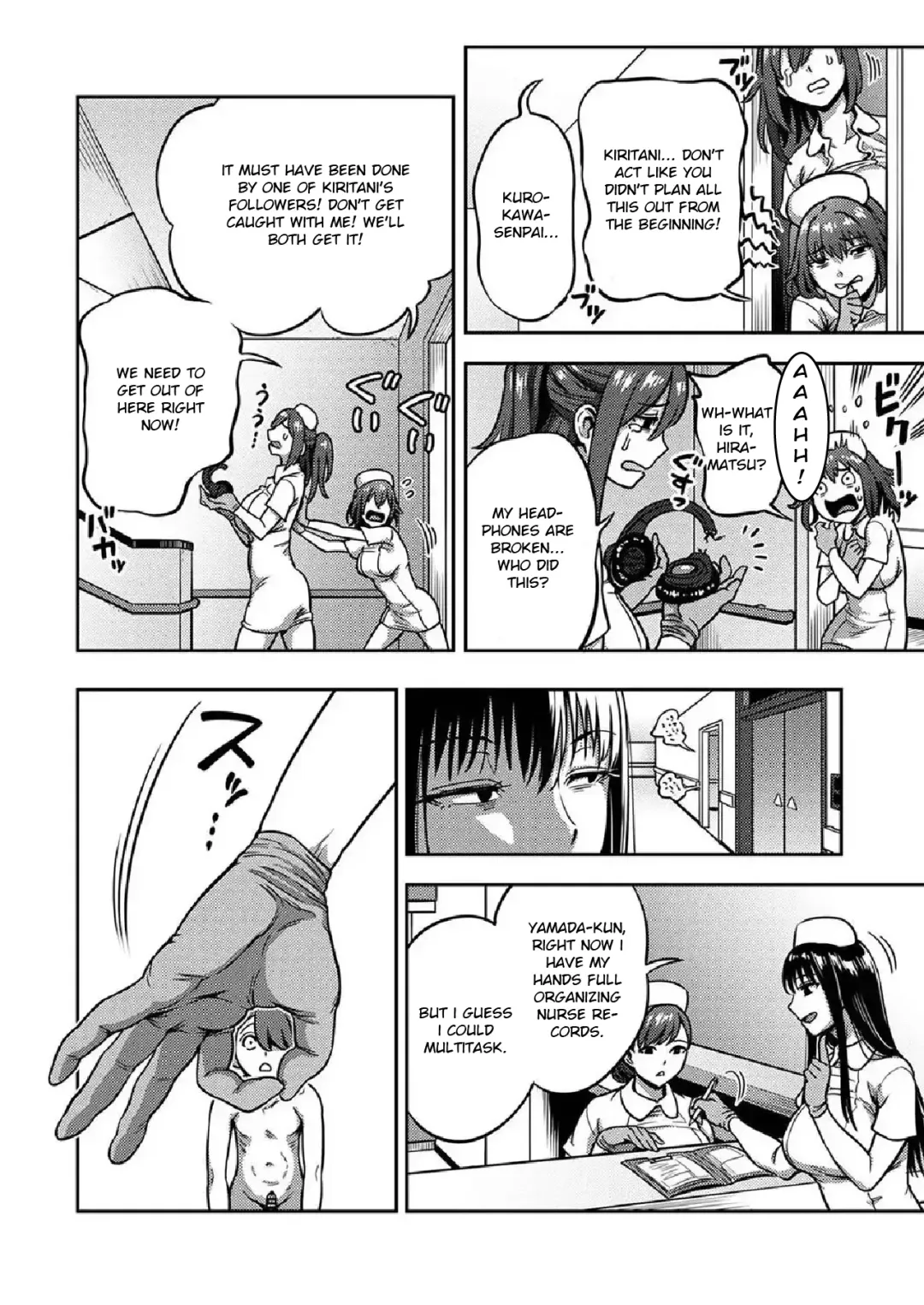 [Kameyama Shiruko] Sakusei Byoutou ~Seikaku Saiaku no Nurse shika Inai Byouin de Shasei Kanri Seikatsu~ Ch. 7 | Life in a Hospital With Only the Worst Nurses! Ch. 7 Fhentai - Page 26
