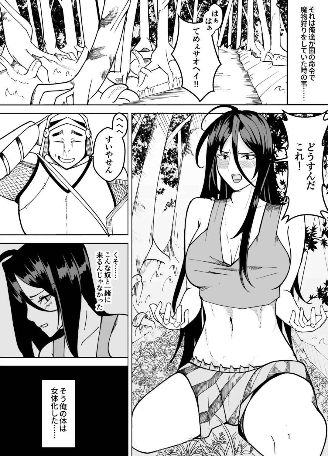 団長だった俺は女体化した Fhentai - Page 3