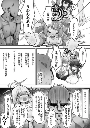 [Kinzoku Koutaku] SCHALE Omanko Iinkai ~Puni Loli Kyonyuu Gohoushi Niku Onaho~ Fhentai.net - Page 6