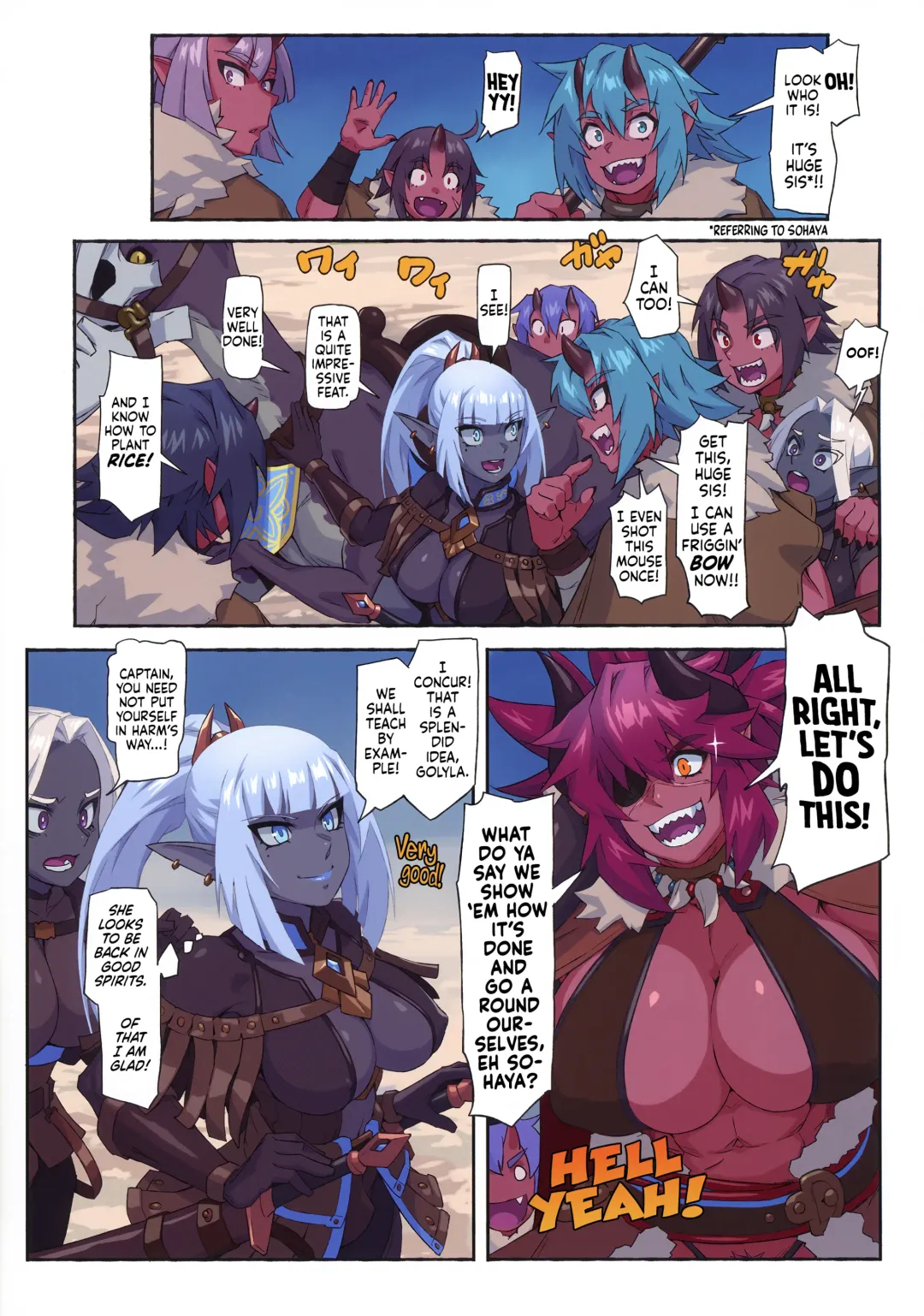 [Mikoyan] Ogre tai Dark Elf III | Ogre Vs Dark Elf 3 Fhentai - Page 6