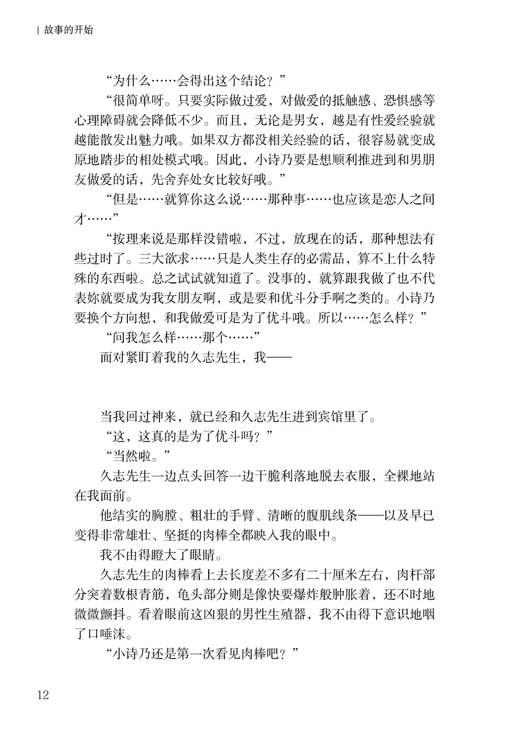 [Satou Kuuki] Corrupted Party side Shino Channel Special Novel Fhentai - Page 12