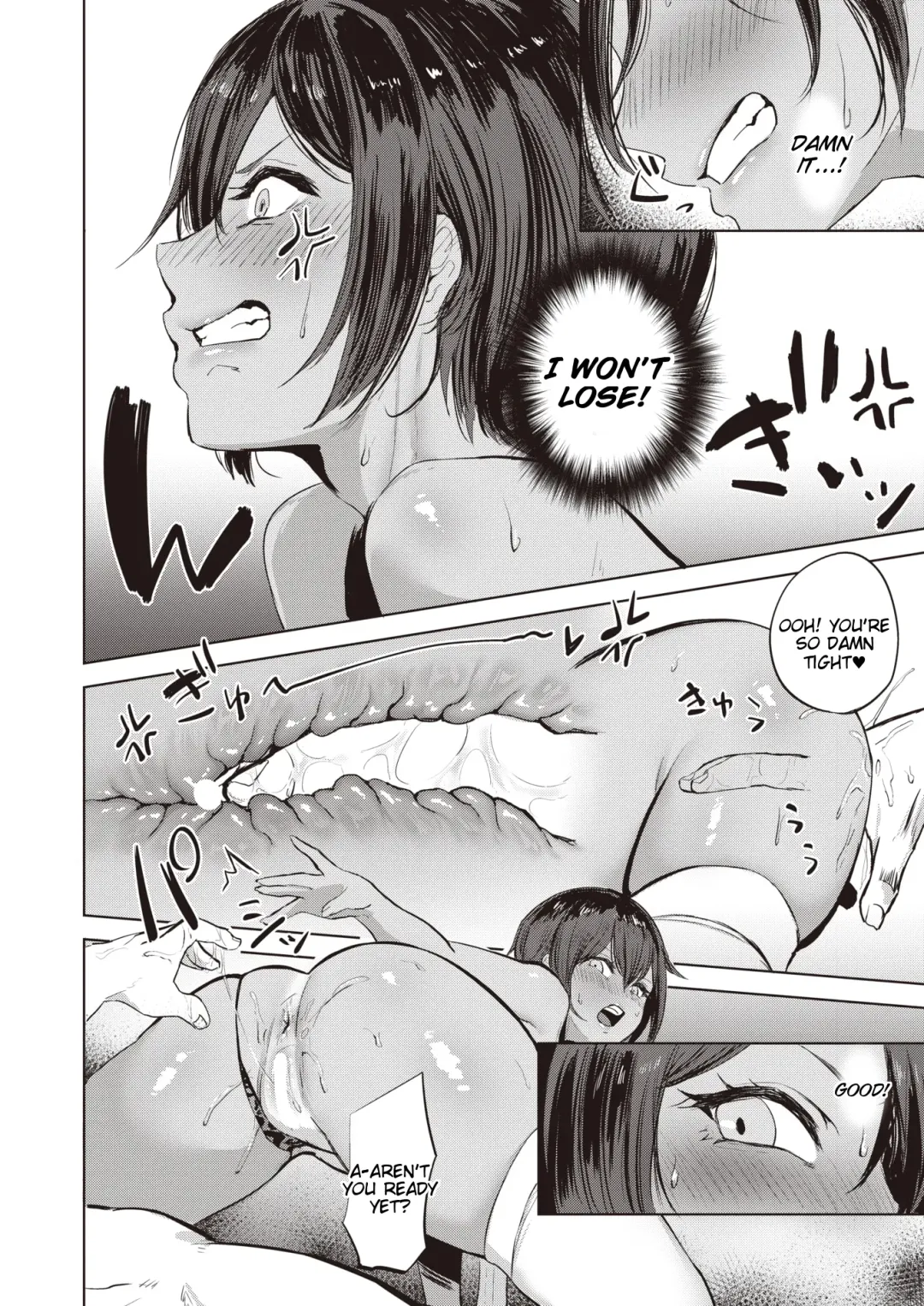 [Sanuki] Kimochii Koto ni wa Sakaraenai - musclehead girl can't resist orgasm #2 Fhentai - Page 17
