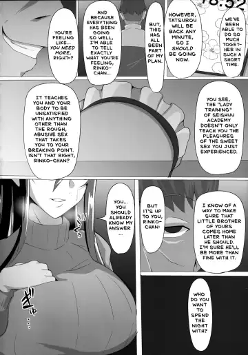 Taimanin Akiyama Rinko no Junan | The Suffering of Taimanin Rinko Akiyama Fhentai.net - Page 15