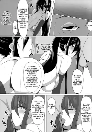 Taimanin Akiyama Rinko no Junan | The Suffering of Taimanin Rinko Akiyama Fhentai.net - Page 8