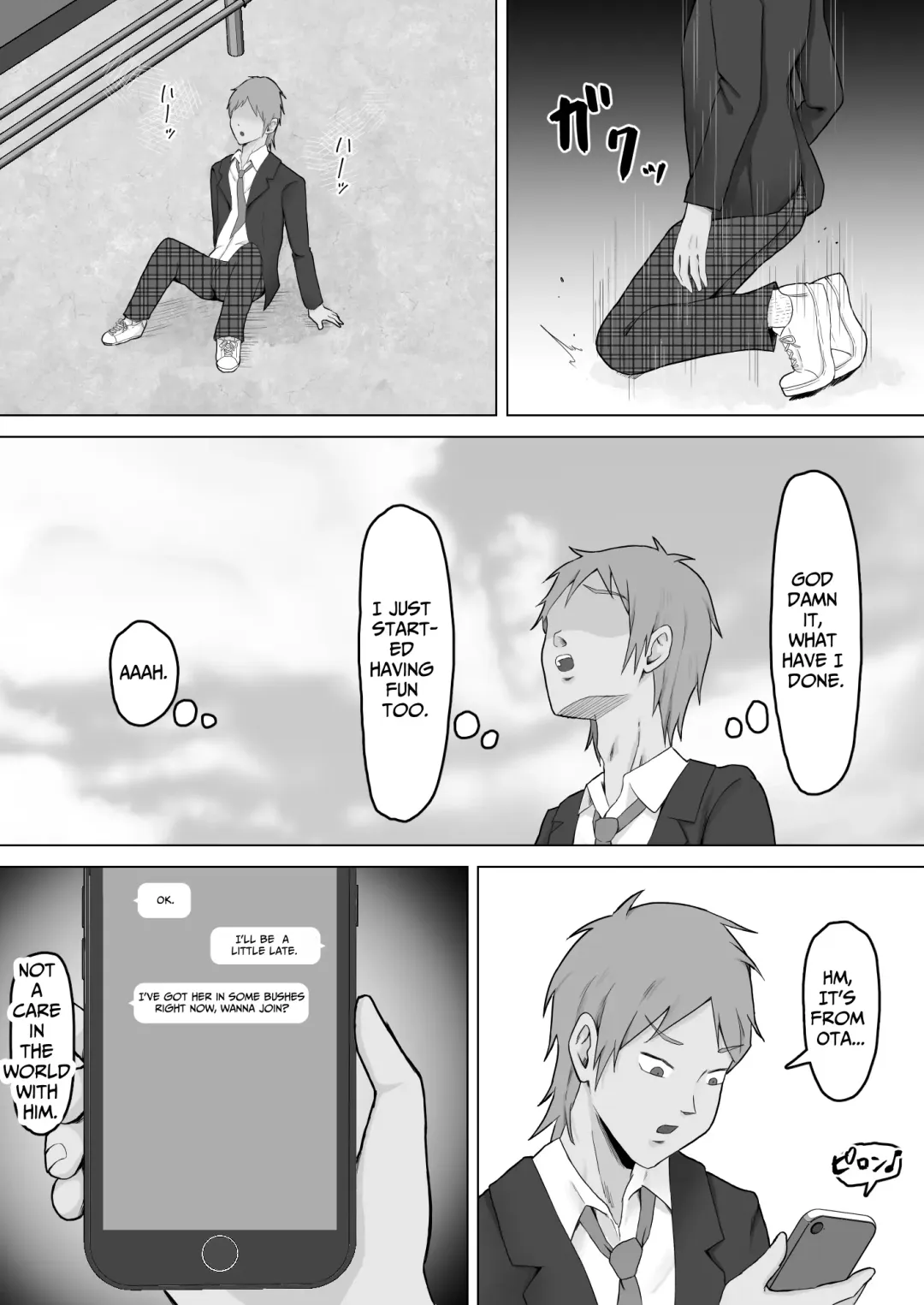 [Miyamoto Muga] Haha Banare 2 - They cuckold my mother | Mom's Separation 2 Fhentai - Page 8