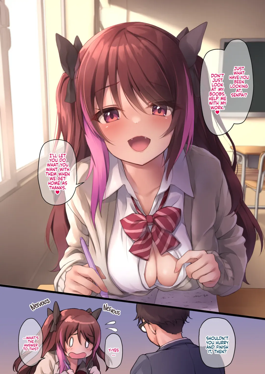 [Awayume] Kouhai wa Koakumama!? 3 | My Clubmate's a Little Devil! 3 (decensored) Fhentai - Page 37