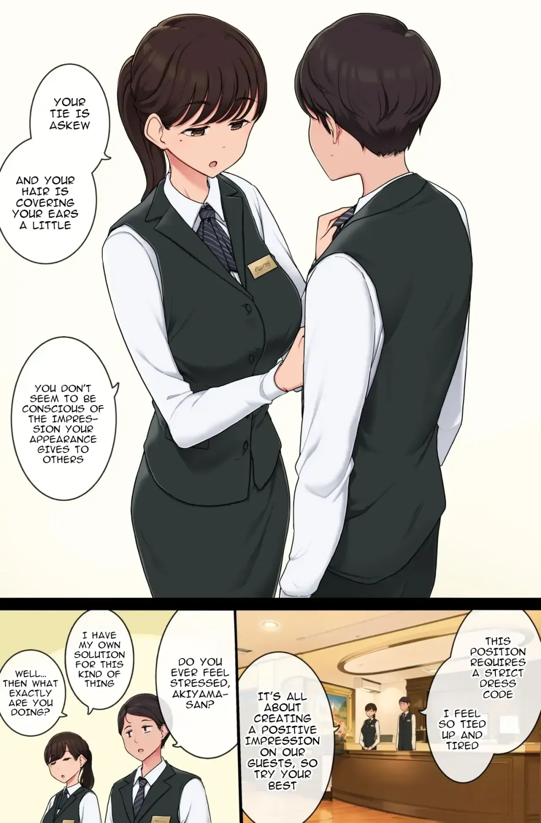 [Wakamatsu] Fudan Midashinami ni Kibishii Senpai ga Ura de wa Ero Ishou Kiru no ga Daisuki datta Hanashi | A story about a senior who is usually strict about appearance, but loves to wear sexy costumes in private Fhentai.net - Page 2