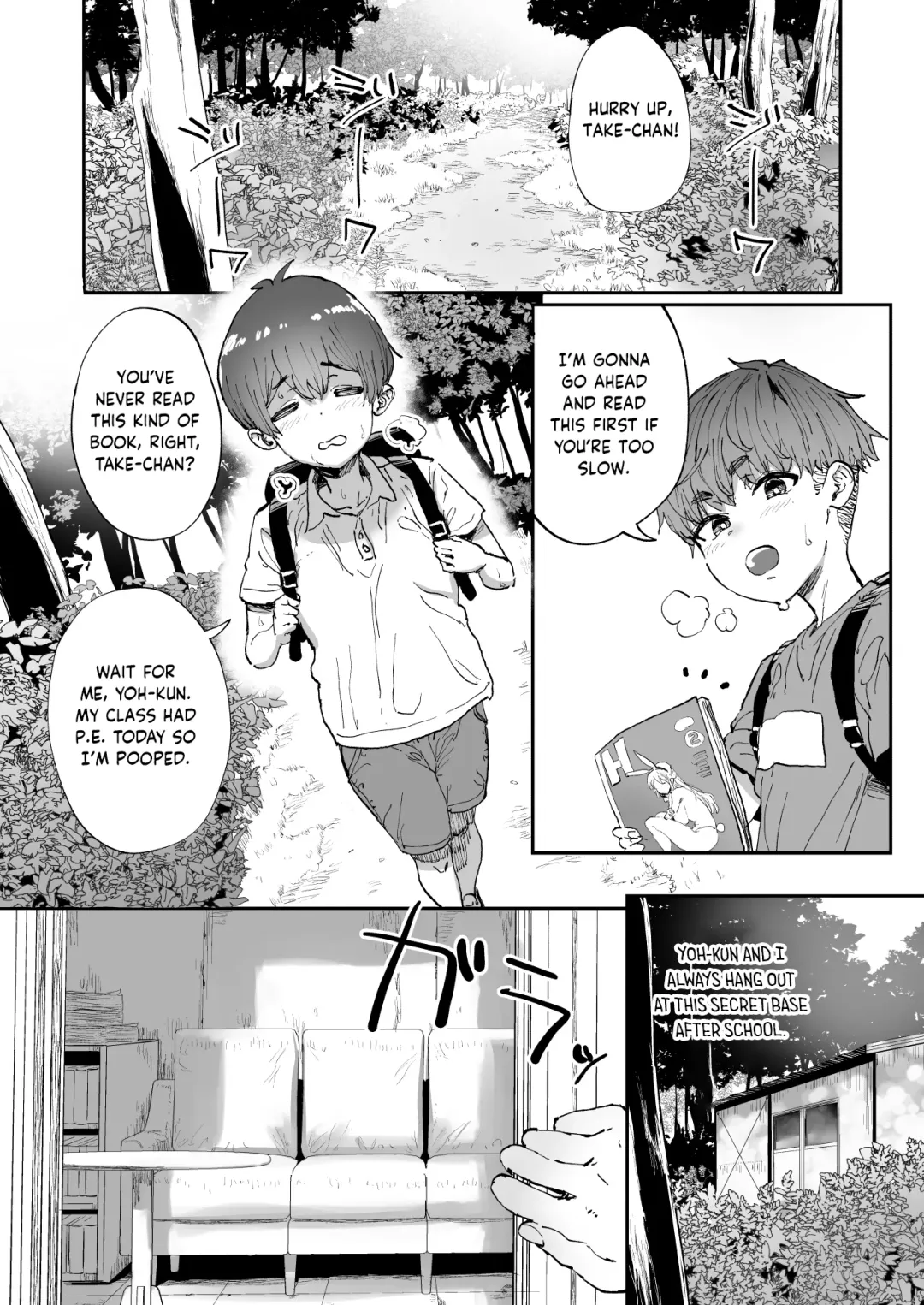[Tenpiboshi] Shiranai Onee-san ga Bokura no Himitsu Kichi ni Yattekita! | A Random Lady Showed Up At Our Secret Base! Fhentai - Page 3