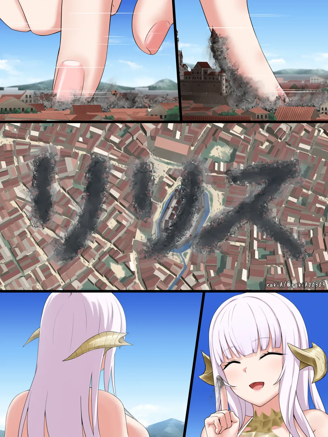 [Rakia] Lilith-chan (OC) ga Fantasy-fuu Sekai de Boukensha Gokko Fhentai - Page 23