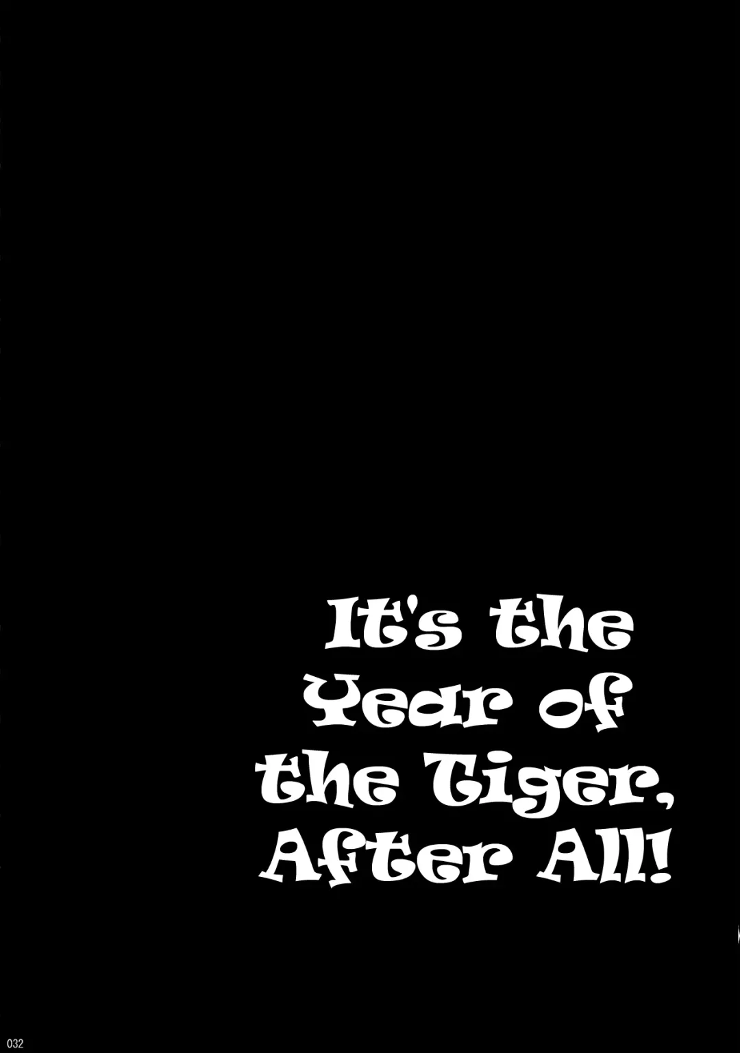 [Arami Taito] Datte Toradoshi nanda mon | It's the Year of the Tiger, After All! Fhentai - Page 31