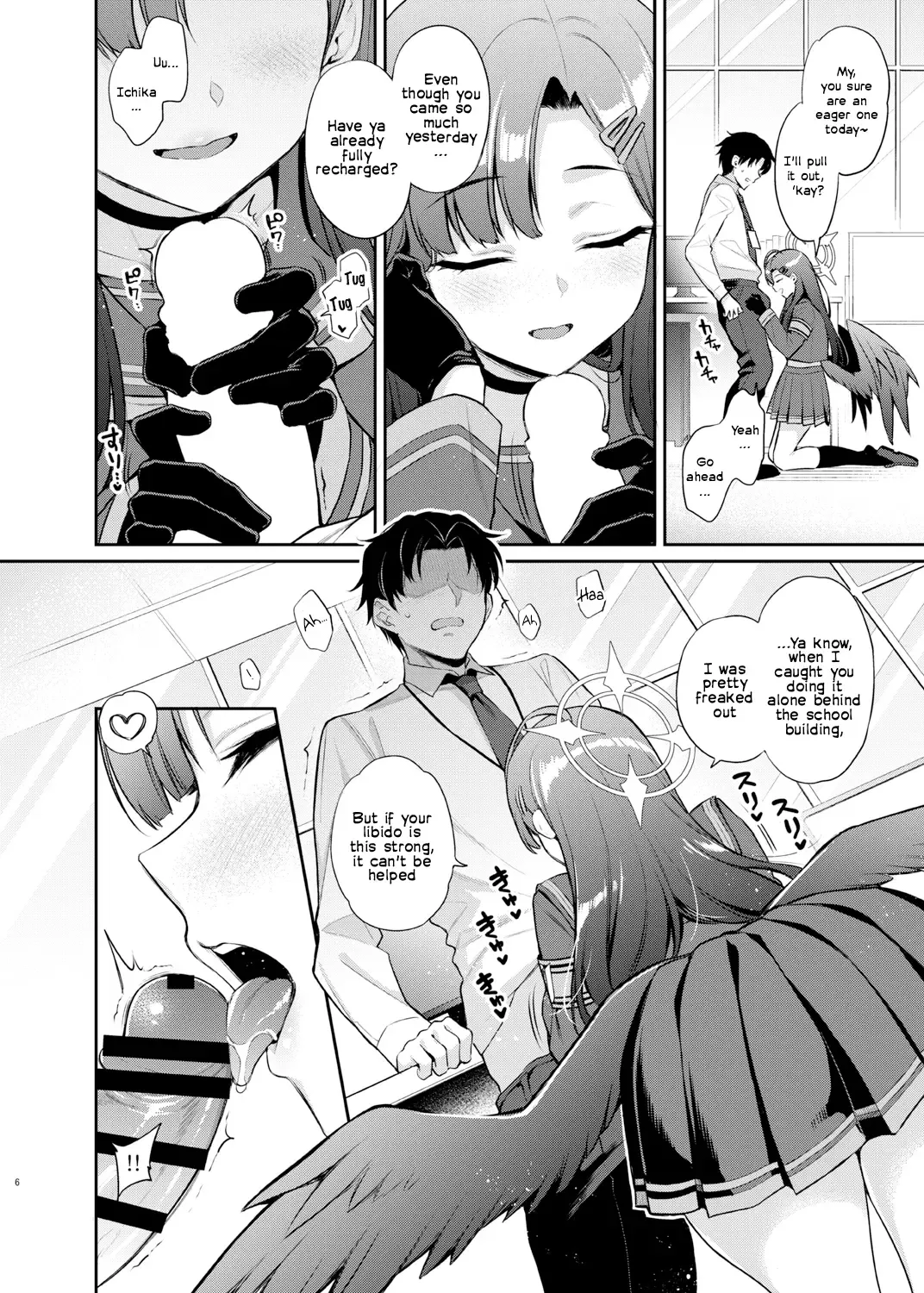 [Sasachinn] Sensei, Kyou mo Kore no Jikan ssu yo | Sensei, It's Time for You to Cum Today Too ♡ Fhentai - Page 6