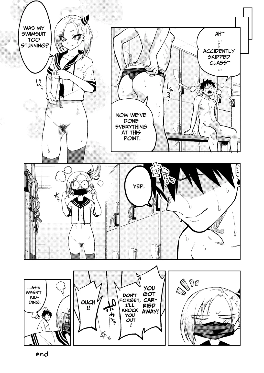 [Gujira] Tsuntsun Yankee-chan 2 ~in summer~ | Prickly Delinquent Girl 2 ~in summer~ Fhentai - Page 35