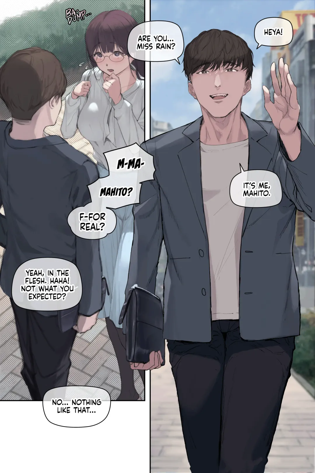 [Yomoda Yomo] Intelli Hitozuma Amamiya Touko Sensei no Hatsujou | Touko Amamiya: Wife, Scholar, Professor in HEAT (decensored) Fhentai - Page 17