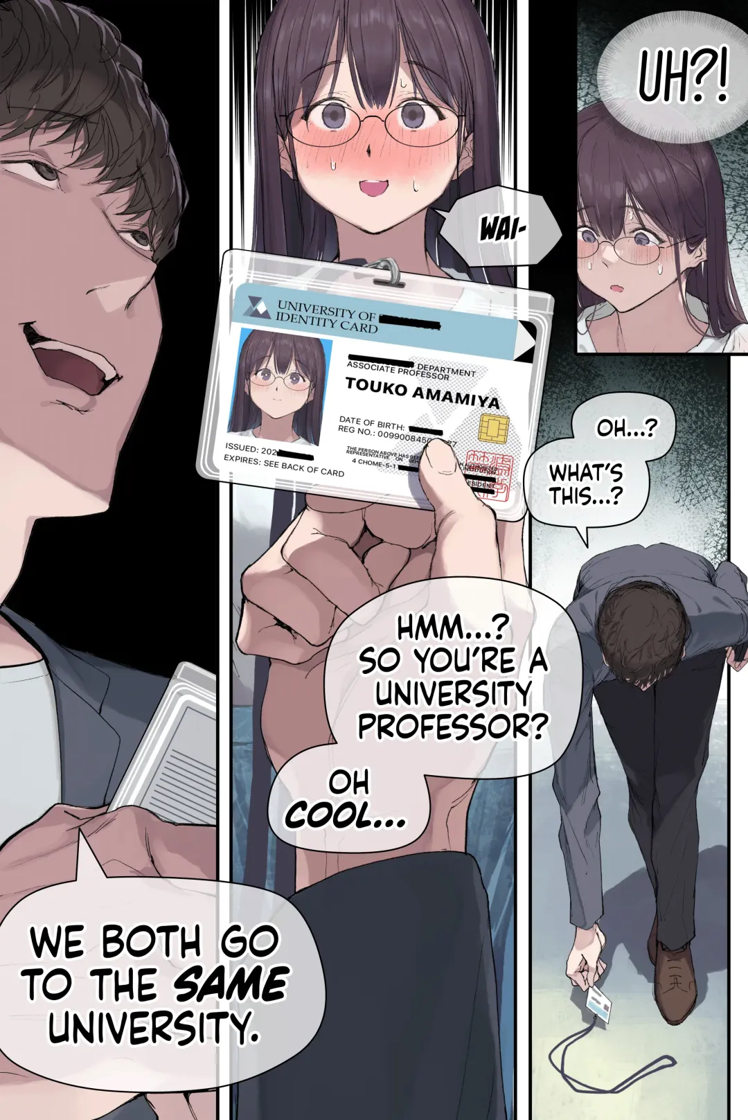 [Yomoda Yomo] Intelli Hitozuma Amamiya Touko Sensei no Hatsujou | Touko Amamiya: Wife, Scholar, Professor in HEAT (decensored) Fhentai - Page 21