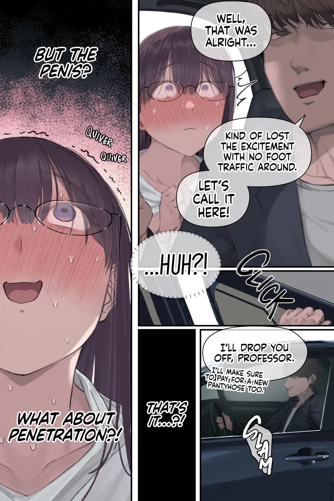 [Yomoda Yomo] Intelli Hitozuma Amamiya Touko Sensei no Hatsujou | Touko Amamiya: Wife, Scholar, Professor in HEAT (decensored) Fhentai - Page 41