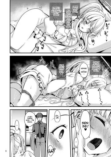 [Gokubuto Mayuge] Ryuukakusan Nodoame (Gokubuto Mayuge)] Sensei Issho ni Oyasumi Shimasen ka | Sensei, Would You Like to Sleep Together? Fhentai - Page 7