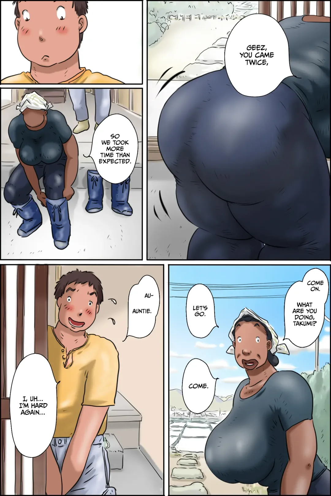 Oba-chan ni Ai ni Inaka ni Ikou! Fhentai - Page 25