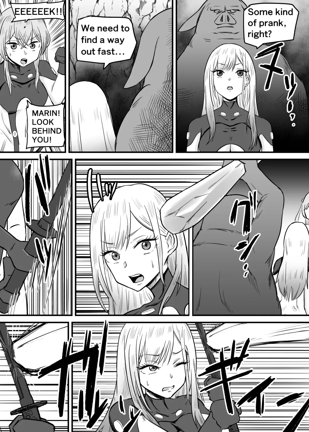 [1ch] My Dress-Up Darling Marin and SaJuna become monster breeding females Fhentai.net - Page 3