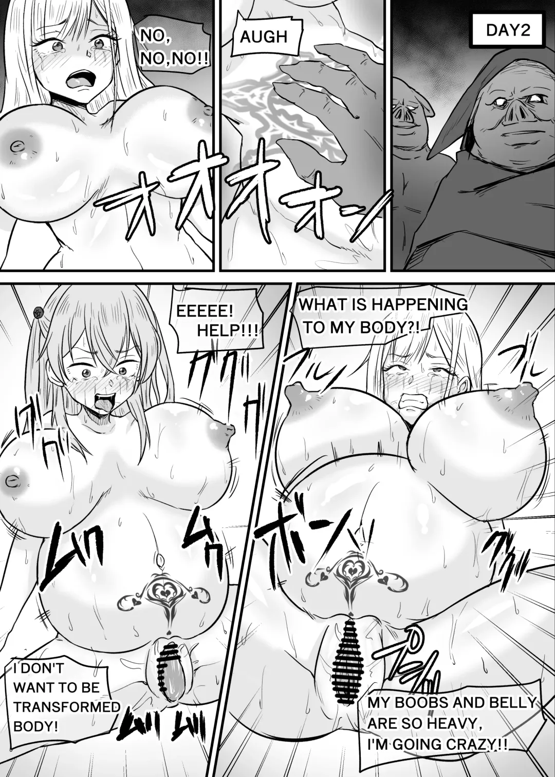 [1ch] My Dress-Up Darling Marin and SaJuna become monster breeding females Fhentai.net - Page 8