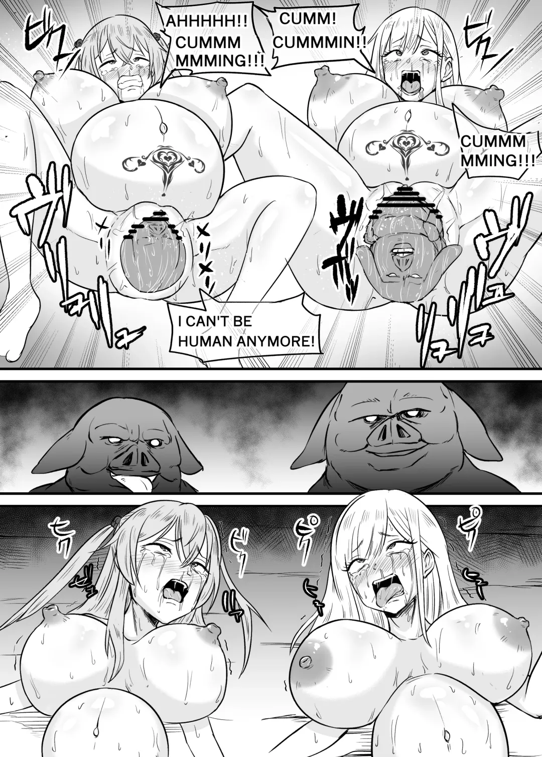 [1ch] My Dress-Up Darling Marin and SaJuna become monster breeding females Fhentai.net - Page 9