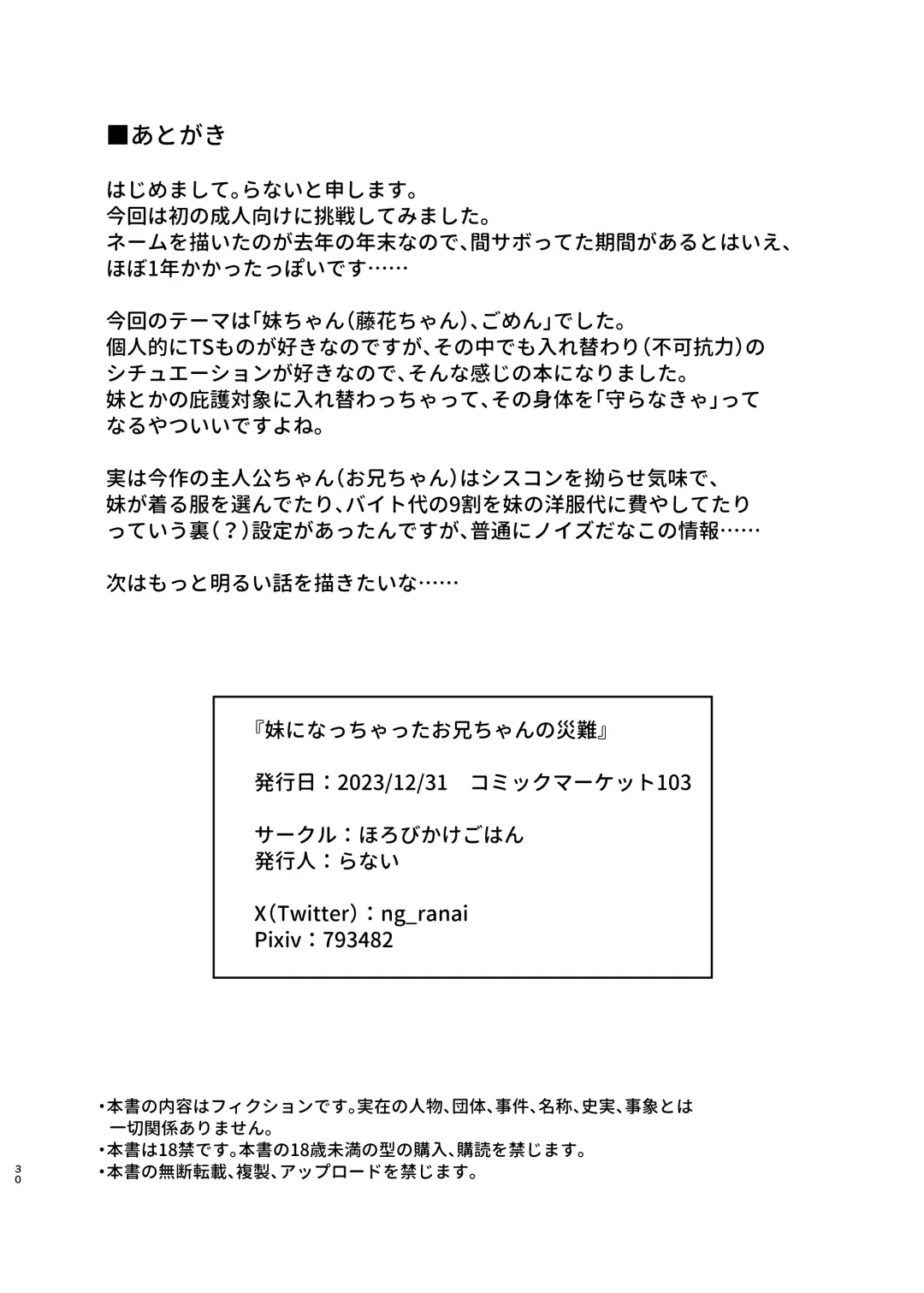 Imouto ni Nacchatta Onii-chan no Sainan Fhentai - Page 29