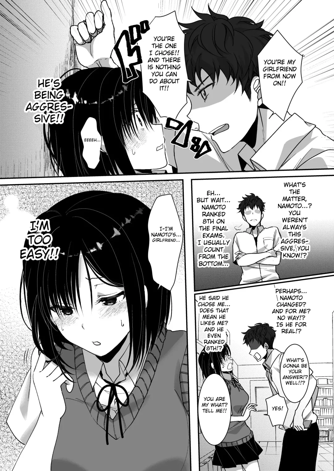 [Ueto Seri] MistakeR ~Jimi de Kyonyuu na Osananjimi wo Saimin Appli de Risou no Ero-gal ni Kaizou Shite Koibito ni Suru Keikaku~ Fhentai - Page 10