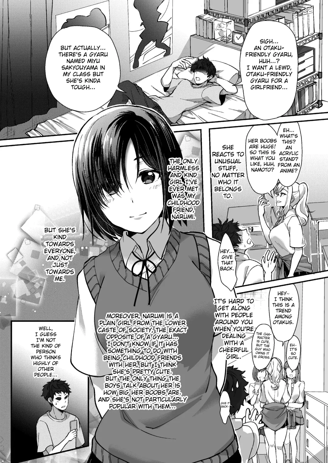 [Ueto Seri] MistakeR ~Jimi de Kyonyuu na Osananjimi wo Saimin Appli de Risou no Ero-gal ni Kaizou Shite Koibito ni Suru Keikaku~ Fhentai - Page 3