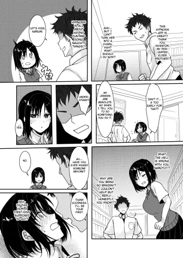 [Ueto Seri] MistakeR ~Jimi de Kyonyuu na Osananjimi wo Saimin Appli de Risou no Ero-gal ni Kaizou Shite Koibito ni Suru Keikaku~ Fhentai - Page 11