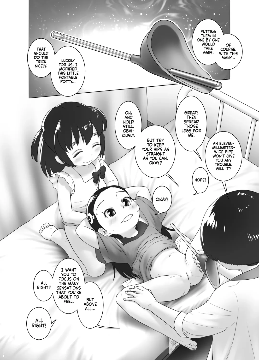 [Ogu] Hokenshitsu no Oshikko Sensei - Mone to Tomo-chan no Koudou Nyoudou Shinsatsu no Hi | Oshikko Sensei, School Nurse - Mone and Tomo-chan's Mutual Urethral Checkup! (decensored) Fhentai.net - Page 19