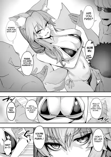 [Wise Speak] Manatsu no Pool Date Tamamo-chan Fhentai - Page 10