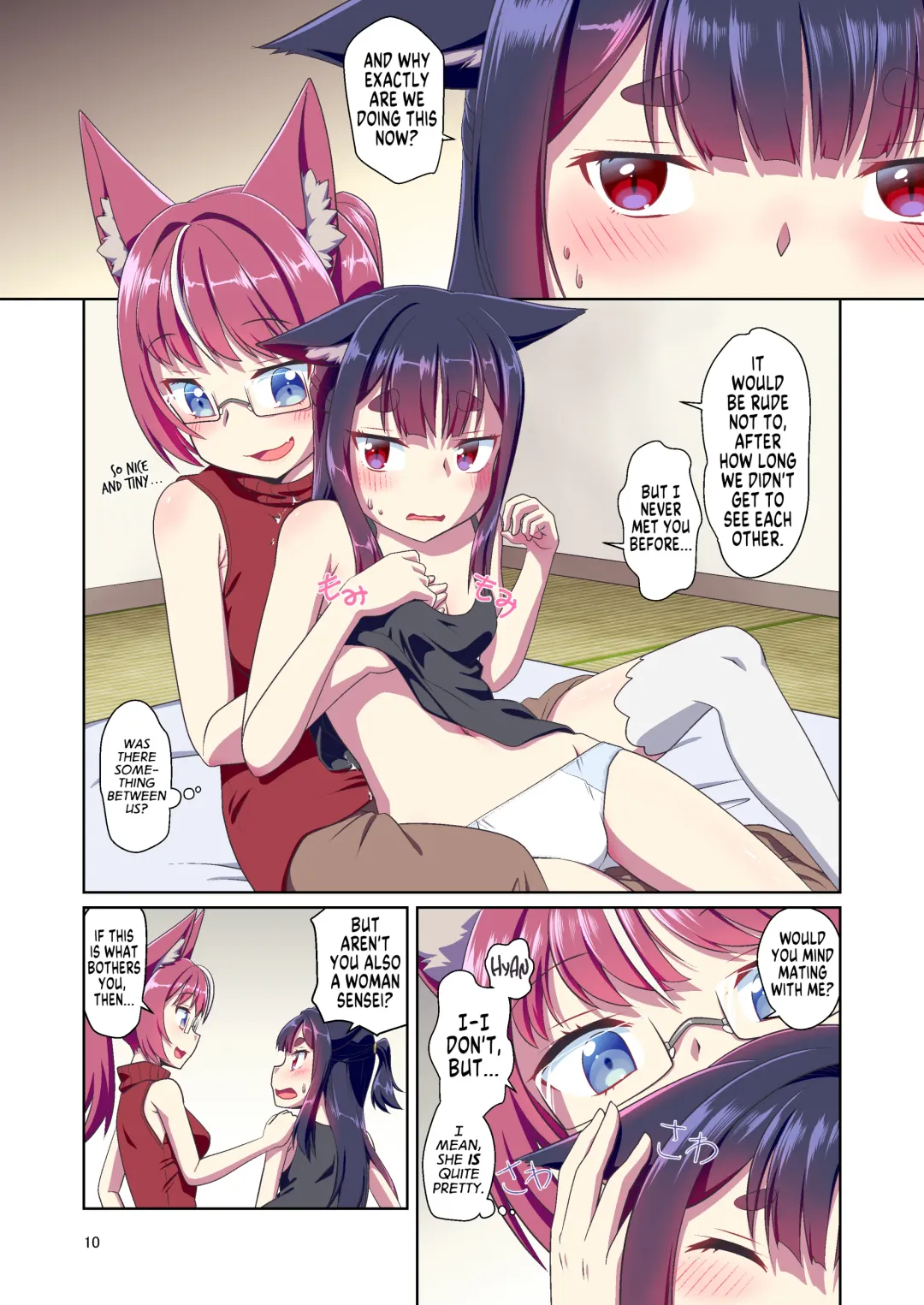 [Fumotono Mikoto] Me ga Sametara Kemomimi Shoujo ni Natteita Ohanashi 2 | How I Woke Up as a Girl With Animal Ears Pt.2 Fhentai - Page 10