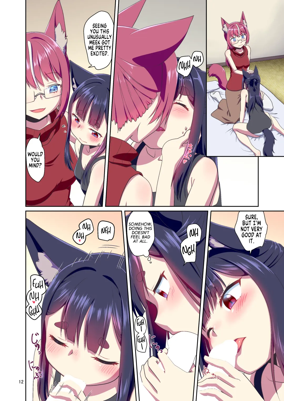 [Fumotono Mikoto] Me ga Sametara Kemomimi Shoujo ni Natteita Ohanashi 2 | How I Woke Up as a Girl With Animal Ears Pt.2 Fhentai - Page 12