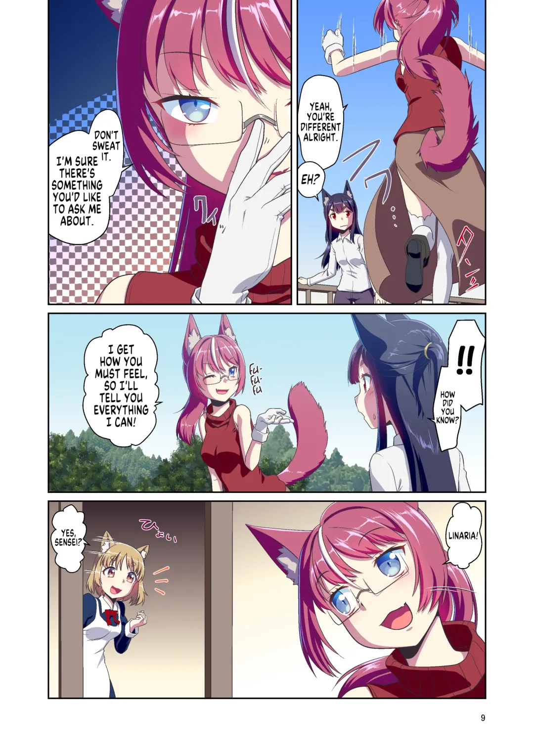 [Fumotono Mikoto] Me ga Sametara Kemomimi Shoujo ni Natteita Ohanashi 2 | How I Woke Up as a Girl With Animal Ears Pt.2 Fhentai - Page 9