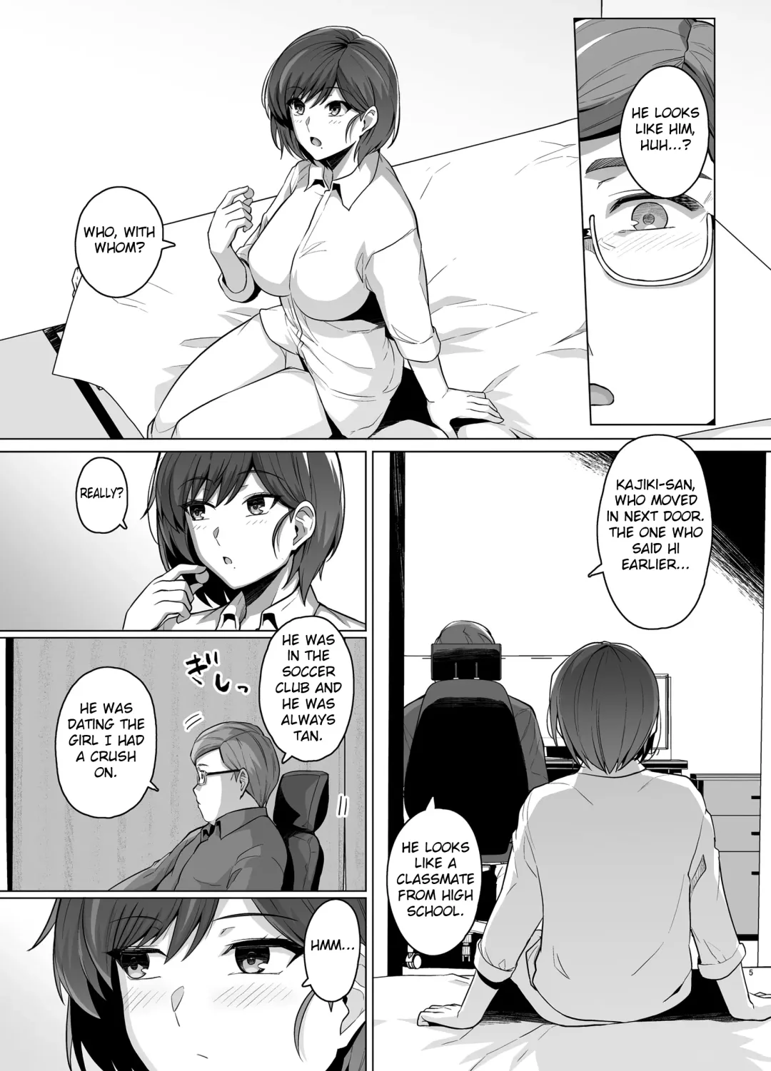 [Haruhisky] Tsuma ga, Tanin no Mesu ni naru made -Short Cut Kyonyuu Tsuma Sasaki Misaki Hen- (decensored) Fhentai.net - Page 7