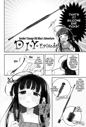 [Ronna] TS Loli Oji-san no Bouken Kanwa -Handmade no Shou- | Gender Change Old Man's Adventure: DIY Episode! Fhentai.net - Page 3