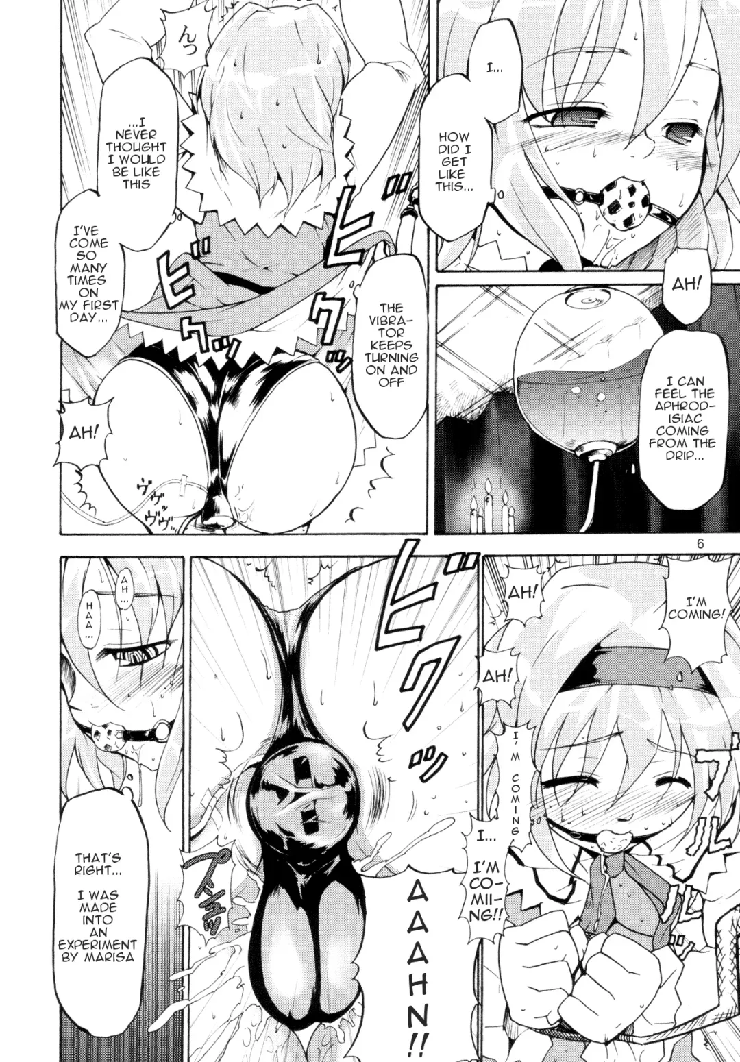 [Fujiwara Shunichi] Touhou Ukiyo Emaki Alice Margatroid Fhentai - Page 5