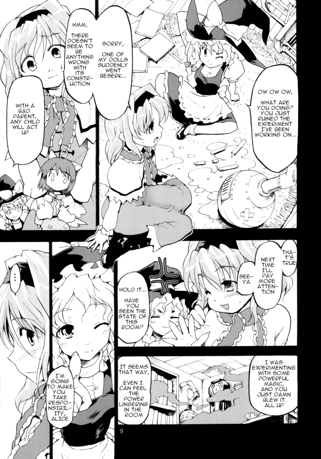 [Fujiwara Shunichi] Touhou Ukiyo Emaki Alice Margatroid Fhentai - Page 8